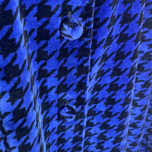 NWT- Dressbarn Houndstooth Button Down Shirt - Picture 4 of 6